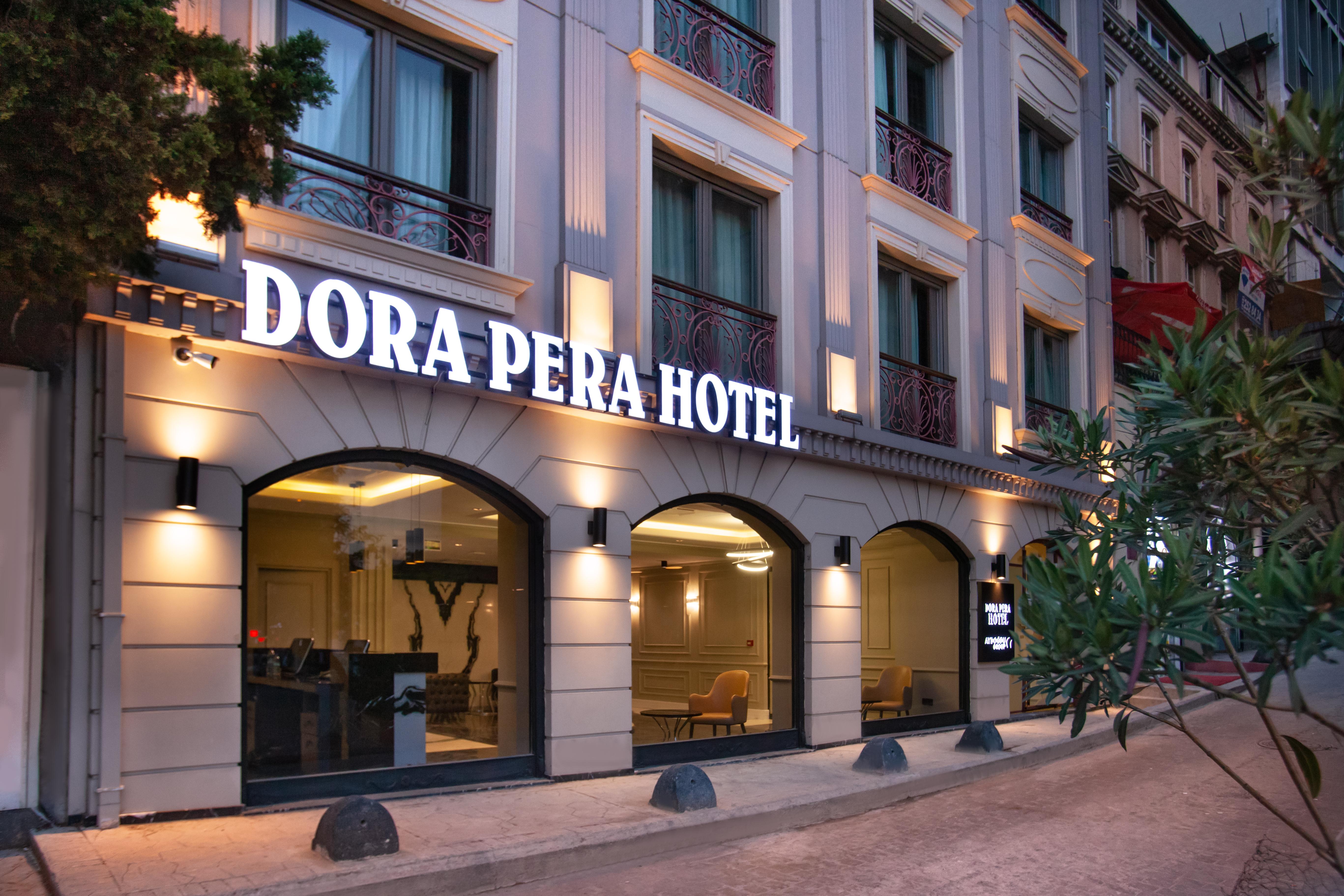 Dora Pera Hotel Istanboel Buitenkant foto